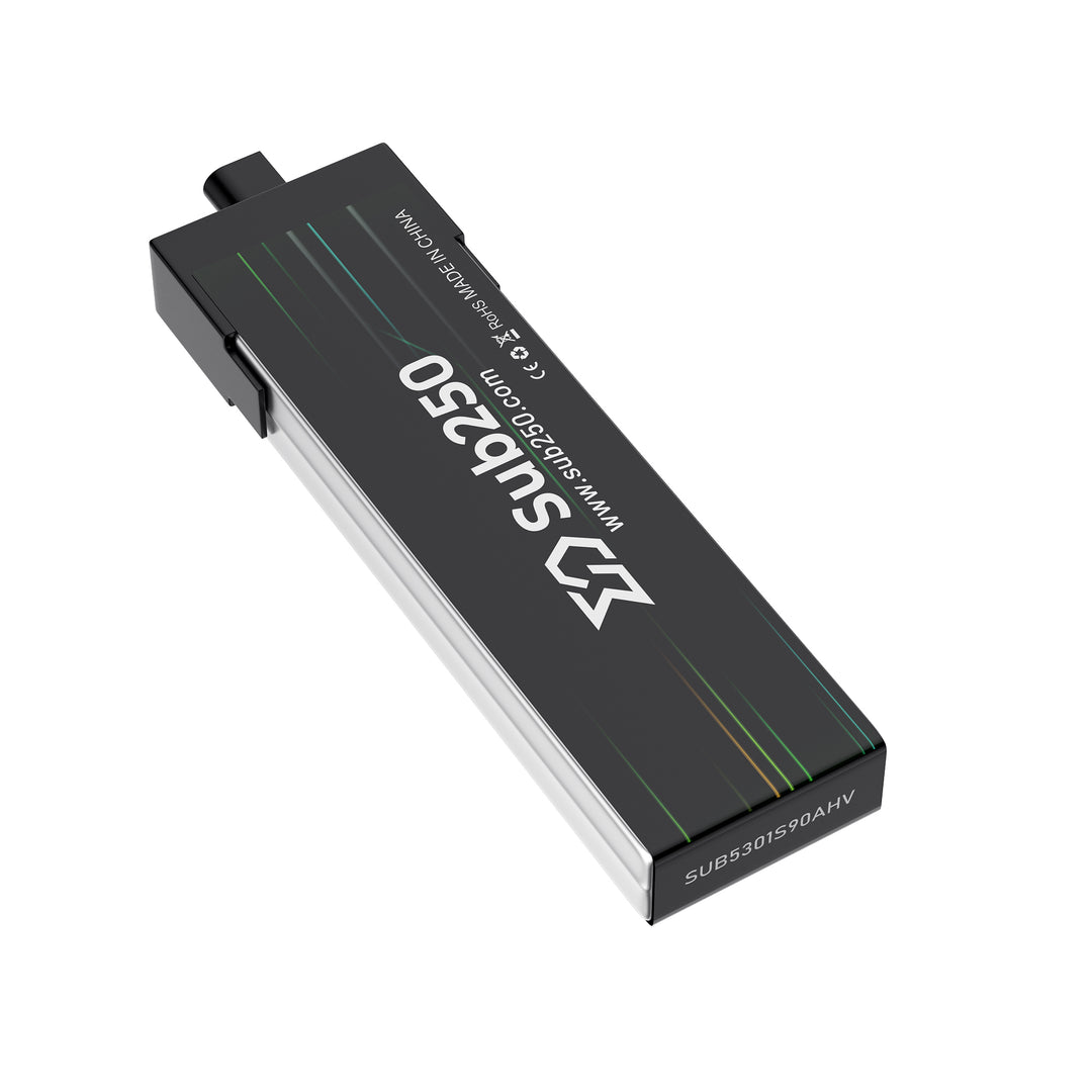 Sub250 1S 530mAh 90C Battery  A30 for whoopfly16/ Nanofly20 (2PCS/6PCS of Pack)