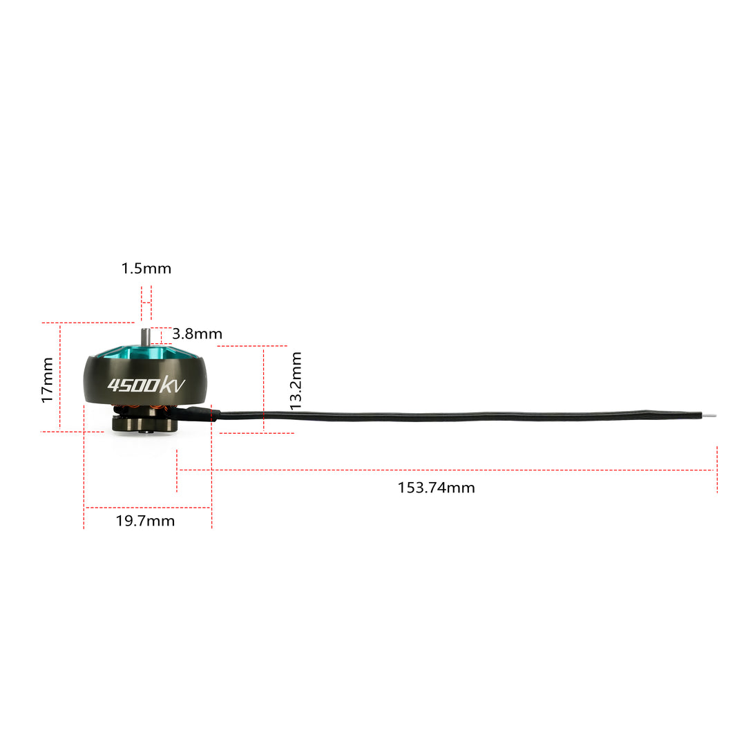 Sub250 1404 4500KV Motor for 2.5 / 3 inches Mini Whoops and 3 inches  Freestyle FPV Drone