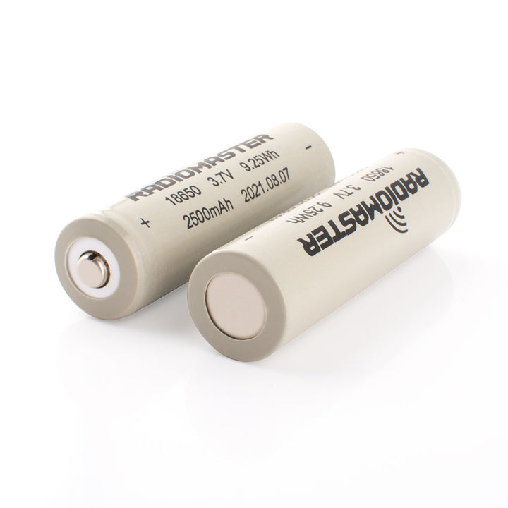 RadioMaster 18650 Battery 3200mAh / 2500mAh 3.7V (2pcs) for TX16S / TX12/Pocket Radio Controller