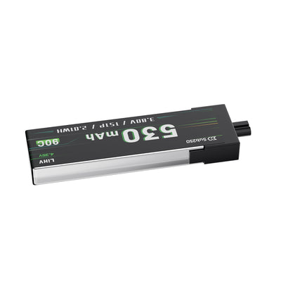 Sub250 1S 530mAh 90C Battery  A30 for whoopfly16/ Nanofly20 （2PCS/6PCS of Pack）