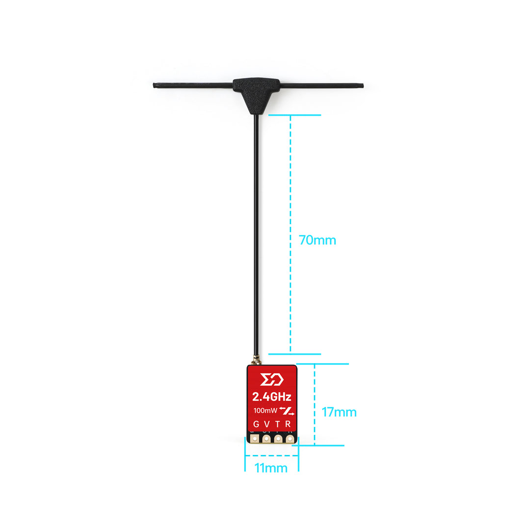 Sub250 ELRS Nano Pro 2.4G Receiver