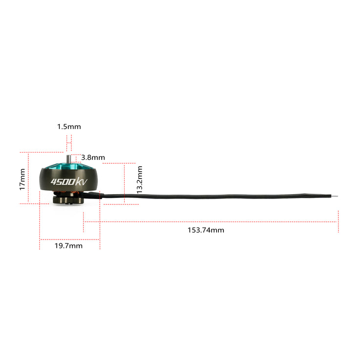 Sub250 1404 4500KV Motor for 2.5 inches Tiny Whoops and 3 inches  Freestyle FPV Drone