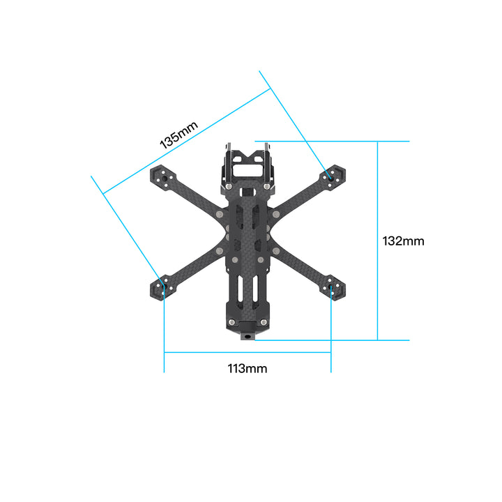 Sub250 Oasisfly25 Frame with other Parts