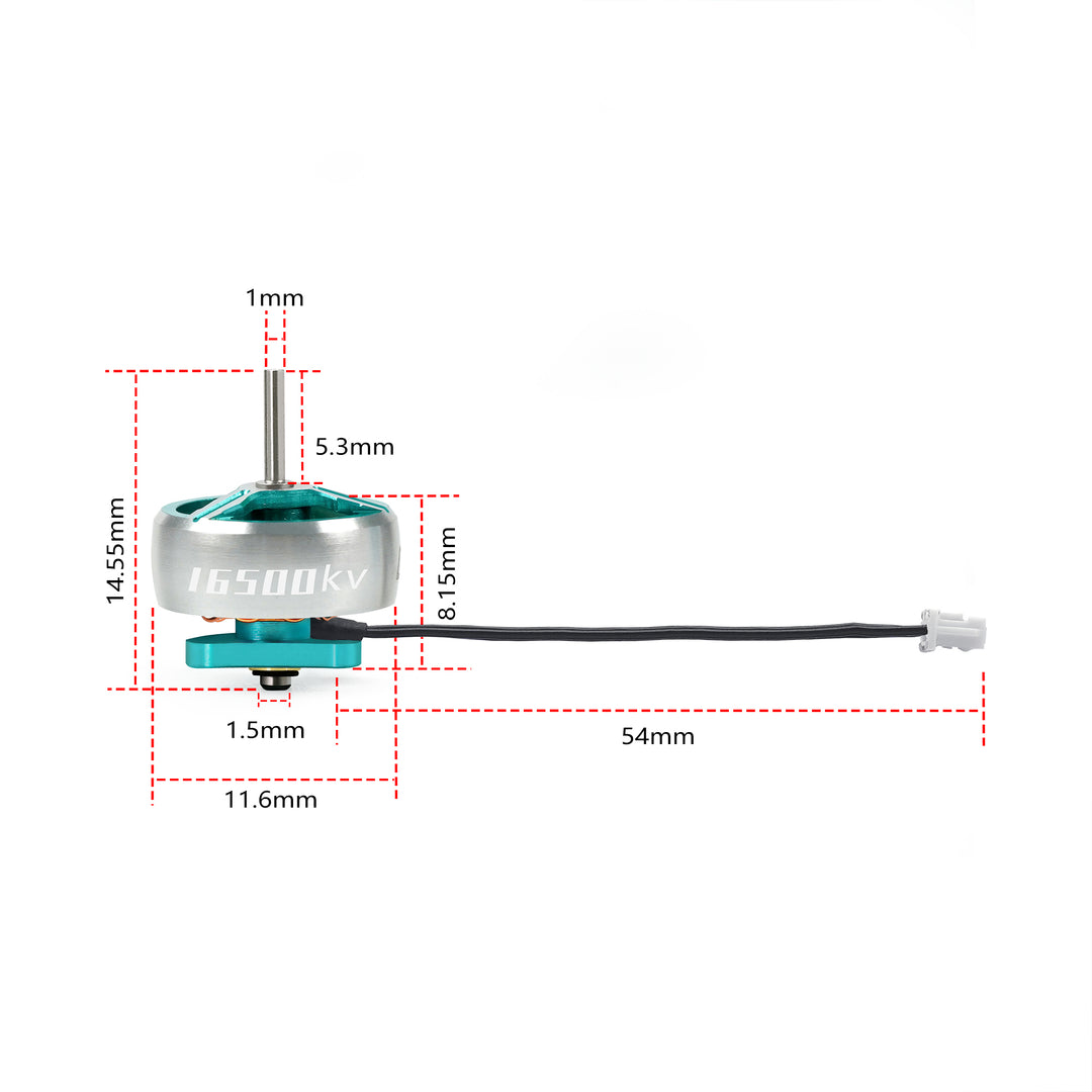 Sub250 M1 0803 16500KV 1.0MM Motor for  1S 2S Drone