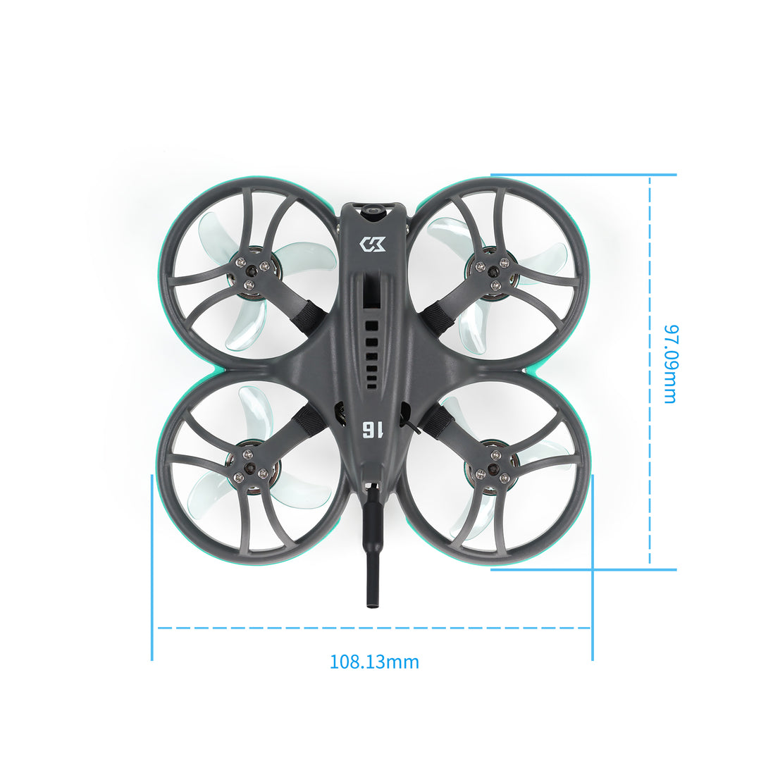 Sub250 Whoopfly16 Ultra-light HD Zero 1s Tiny Whoop 75mm