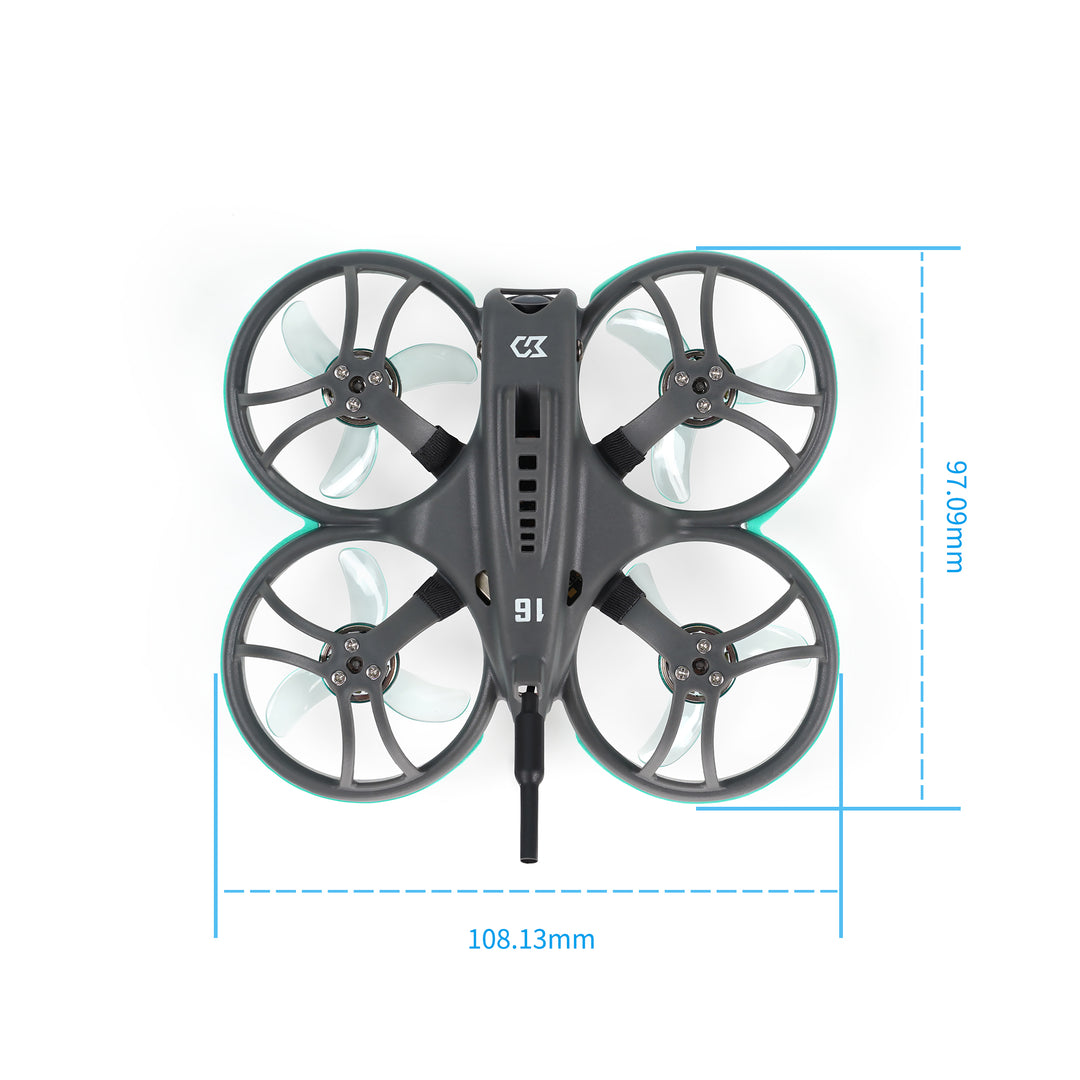 Sub250 Whoopfly16 Walksnail Avatar mini 1s Whoop 75mm